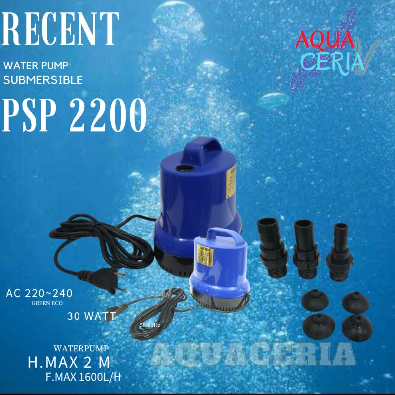 recent aa psp 2200 pompa aquarium kolam ikan power head aquarium