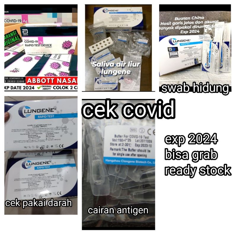Jual Rapid test rapid test Antigen antigen Swab swab test hidung saliva