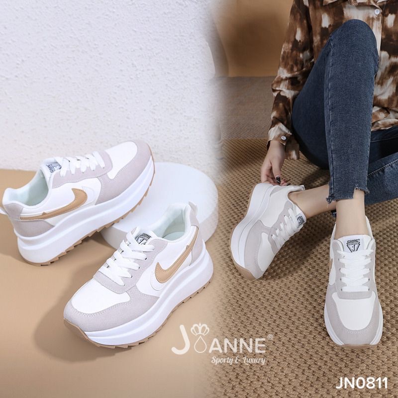 JOANNE Highsole Sporty Sneakers Shoes JN0811 [ORIGINAL BRAND]