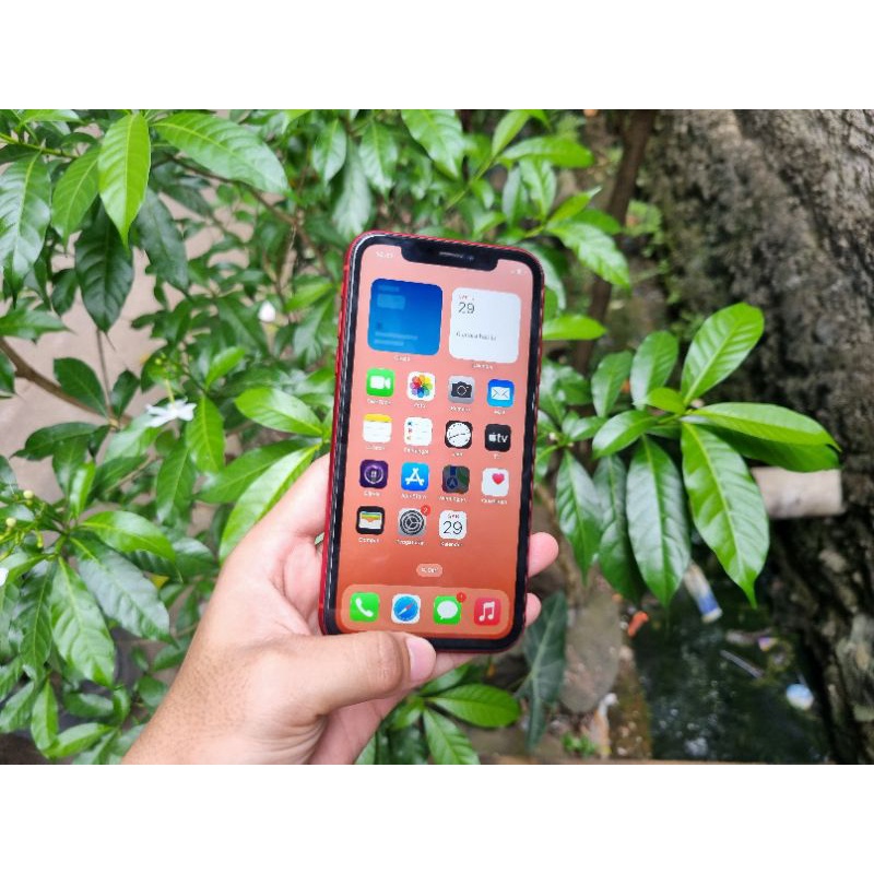 APPLE IPHONE XR 128GB RED NO MINUS TERMURAH