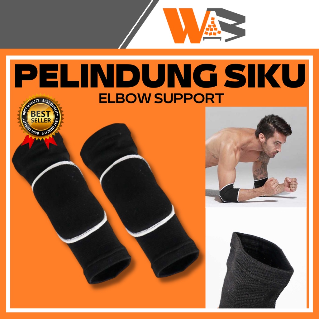 COD Pelindung Siku Tangan Safety Elbow Support Pad 2PCS Size M