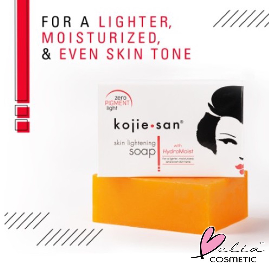 KOJIE SAN Skin Lightening Soap Kojic Acid, Dream White 45 / 65 / 135g  Sabun KOJIESAN BPOM