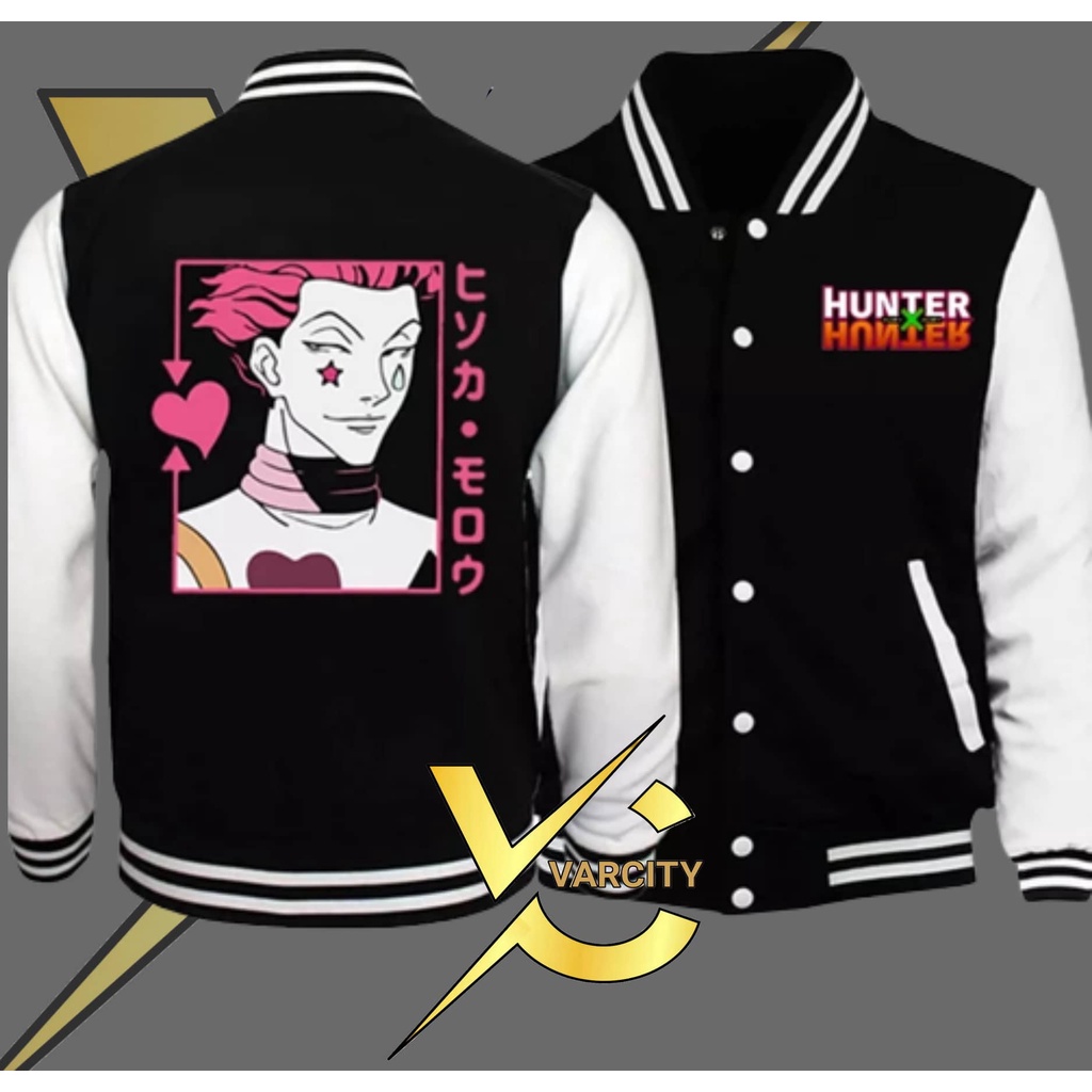 JAKET VARSITY BASEBALL HISOKA ANIME HUNTER X HUNTER JACKET KARAKTER JAPANESE MANGA