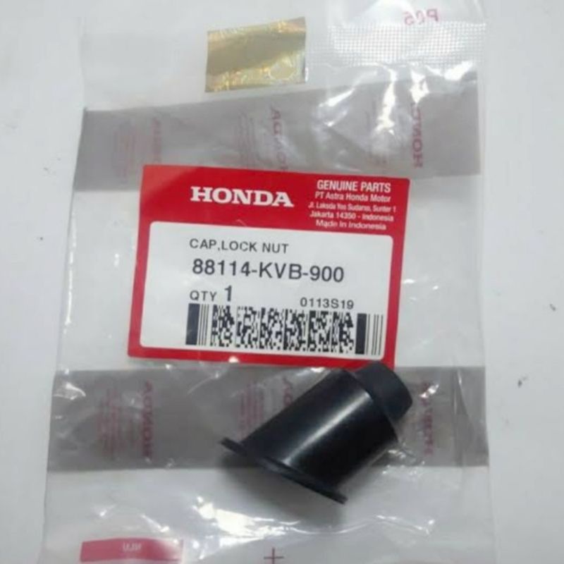 Cap Rubber Lock Nut Karet Tutup Mur Spion Spacy Beat Karbu Fi Vario 110 125 150 eSP Ori AHM 88114KVB