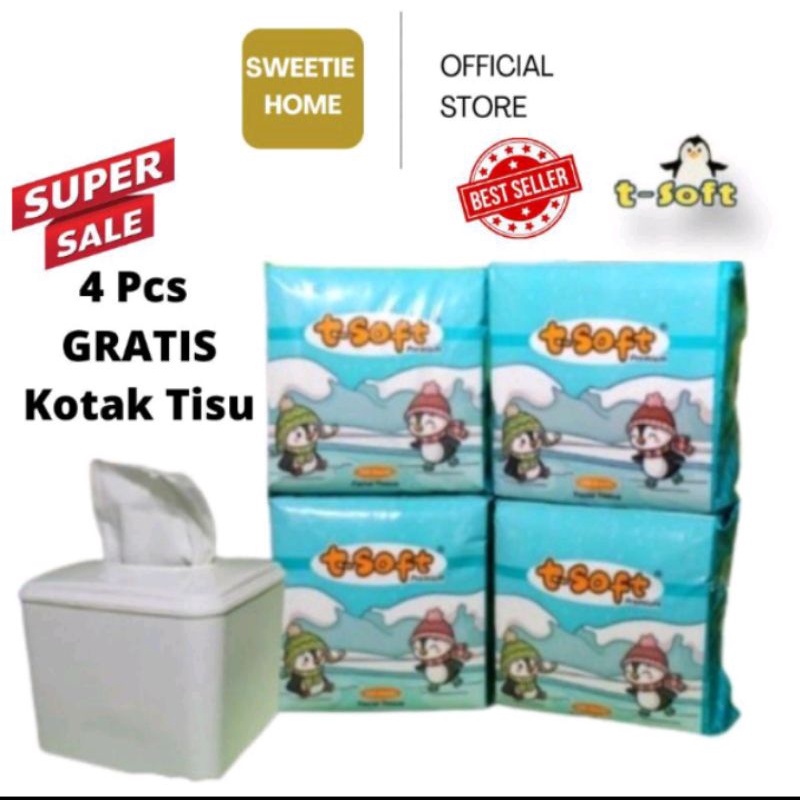 Tisu / Tissue T-Soft 4in1 200sheets