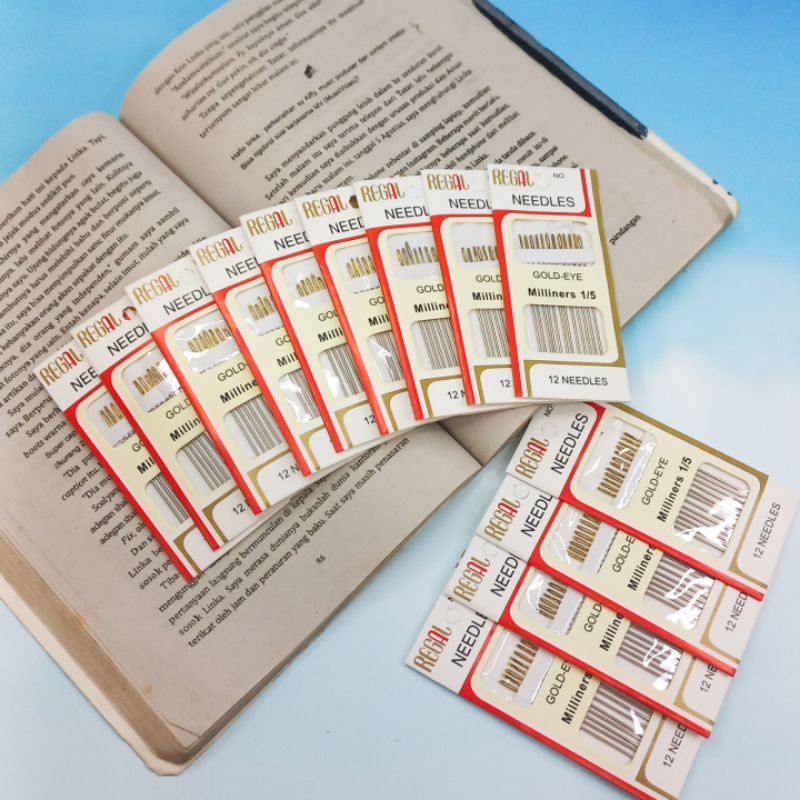 Jarum Regal Jahit Isi 6Sachet Original Regal