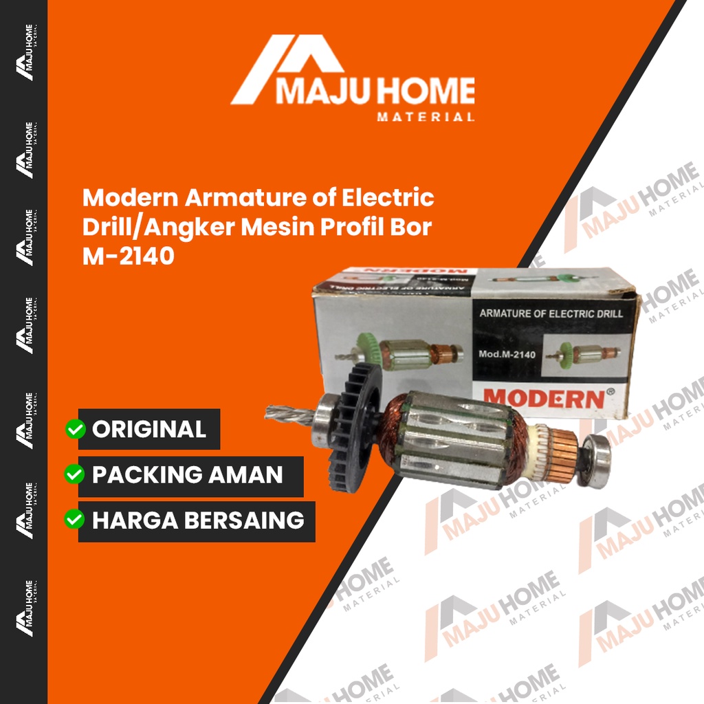 Modern Armature of Electric Drill/Angker Mesin Profil Bor M-2140