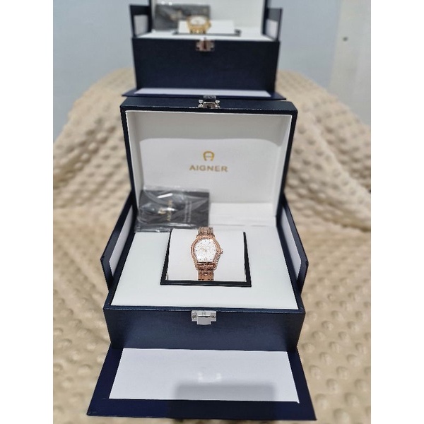 AIGNER VARESE A111304 watch new original BNOB cuci gudang akhir tahun