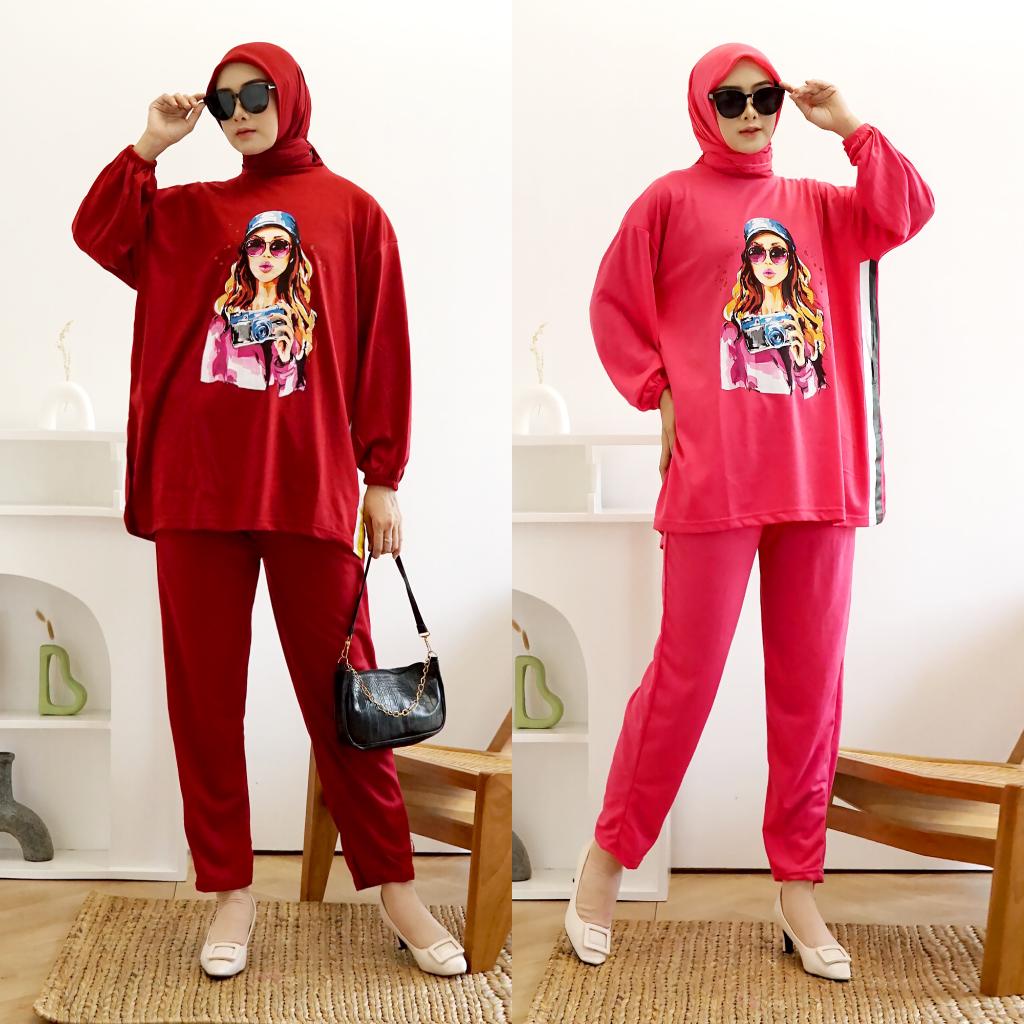 GR (REALPICT) ONESET JUMBO LD135 STELAN ATASAN OVERSIZE VIRAL SR621