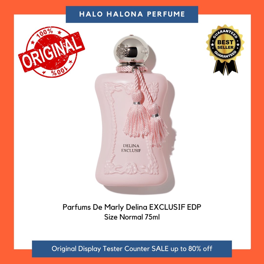 Parfums De Marly Delina Exclusif EDP Non Box Parfum Original Authentic Tester Display Counter