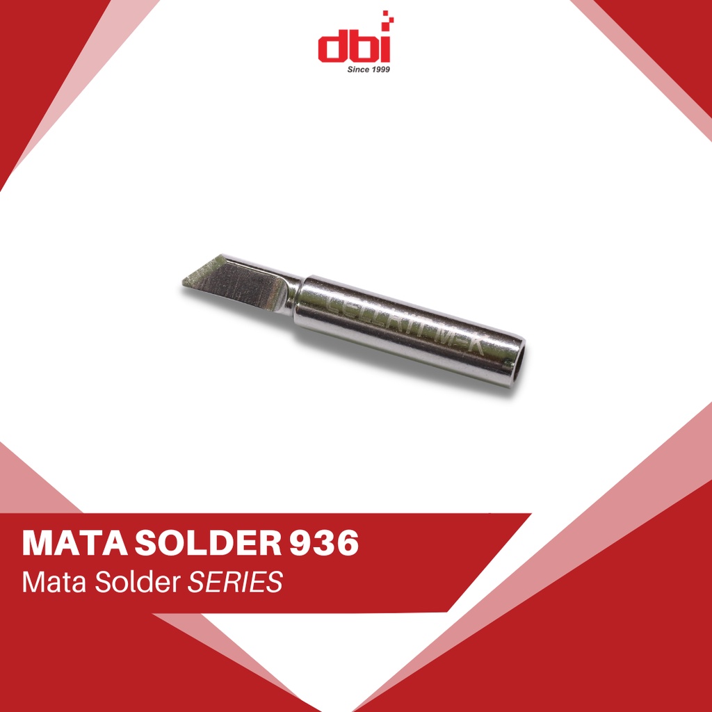 Mata Solder - Solder TIP 936 mdl Pisau /  Miring type T-K LEAD FREE CELLKIT