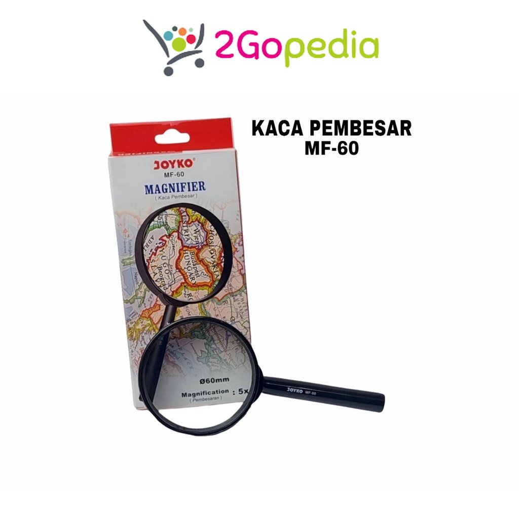 

Kaca Pembesar MF-60 Diameter 60 Magnifier 5x Joyko Grosir Murah Atk