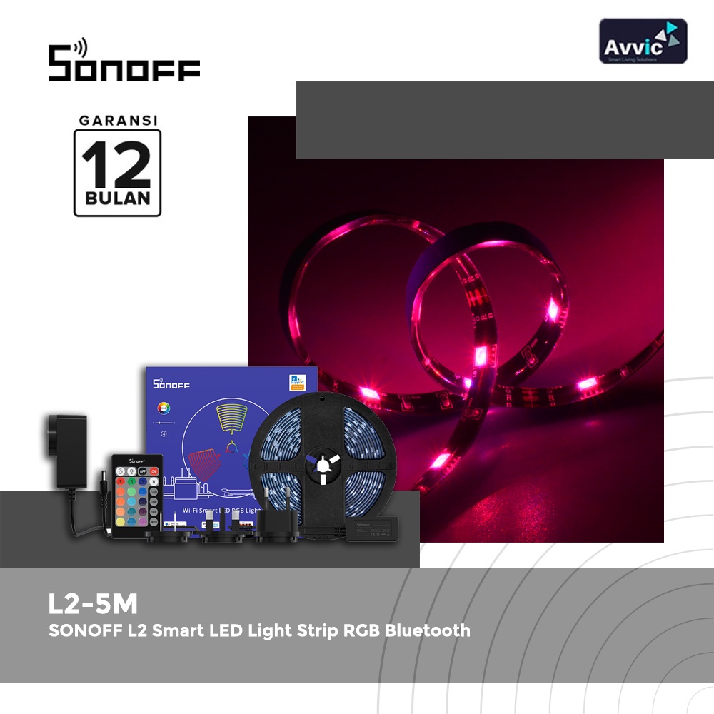 Sonoff L2-5M  Smart LED Strip Wireless LED Strip RGB Smart Home IOT