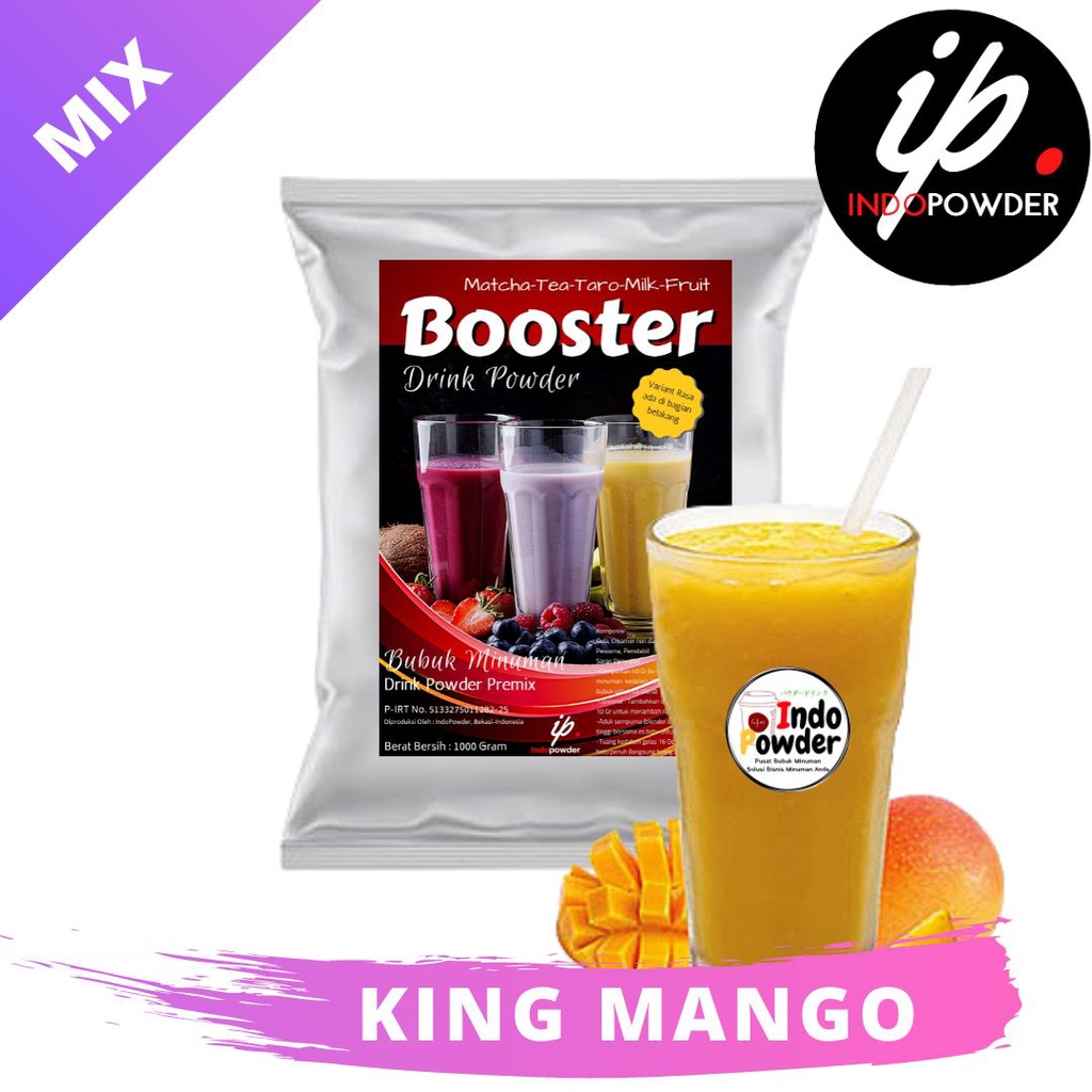 Bubuk Minuman Mangga 1 Kg Untuk Usaha Minuman Mango Booster Kekinian