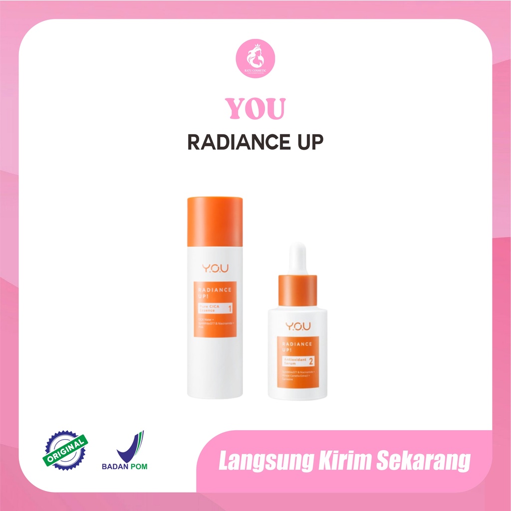 You Radiance Up Antioxidant Serum 20ml / Brightening Serum / / Pure Cica Essence 100ml