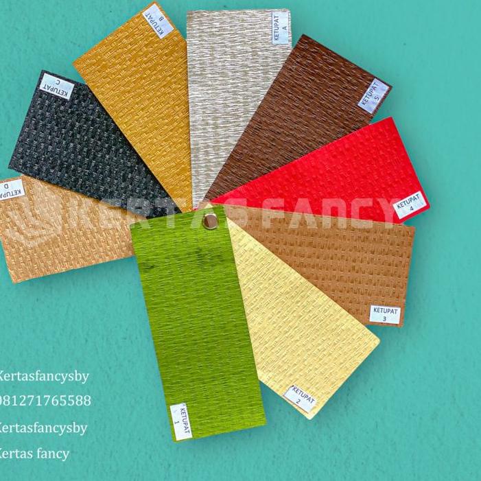 

Hotダ Fancy Paper Motif Ketupat KODE 1-5