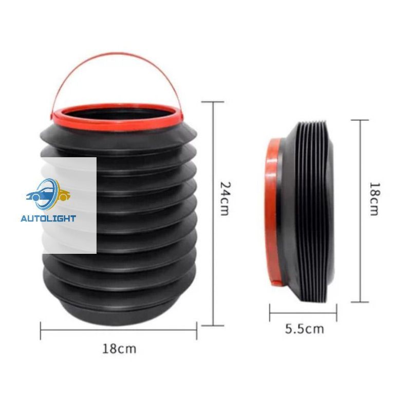 Tempat Penyimpanan Lipat Sampah Tong Air Mobil Multifungsi Sampah mobil