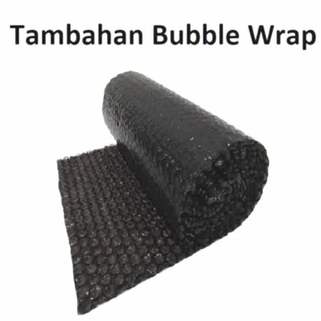 

tambahan bubble wrap packing lebih aman