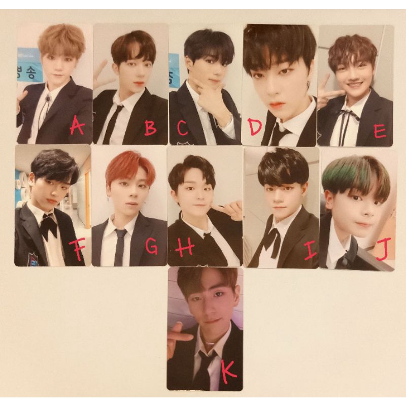 PC Photocard Under Nineteen Under19 Final OT57 Performance Team