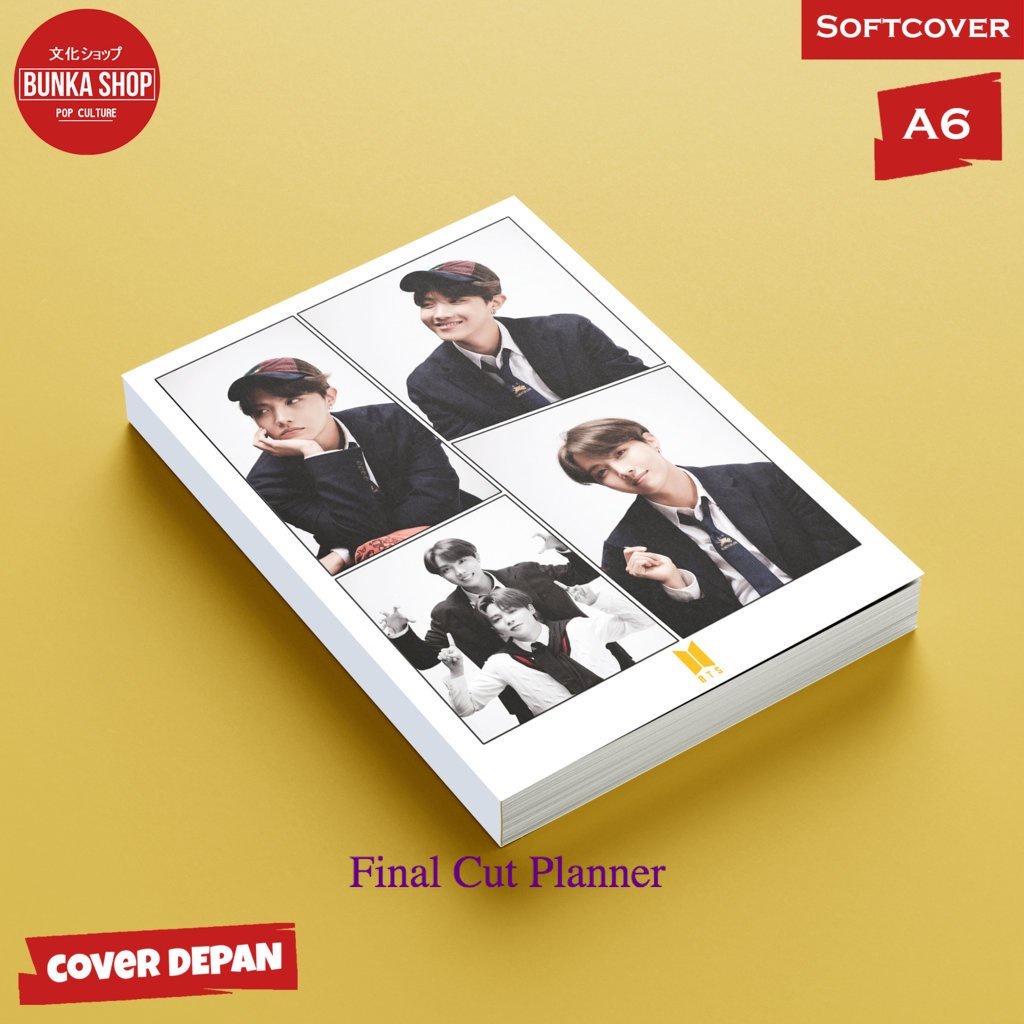 

Poxket Note KPOP BTS Frame J hope Softcover A 6 Buku Tulis Catatan Notes Agenda Planner Jurnal .