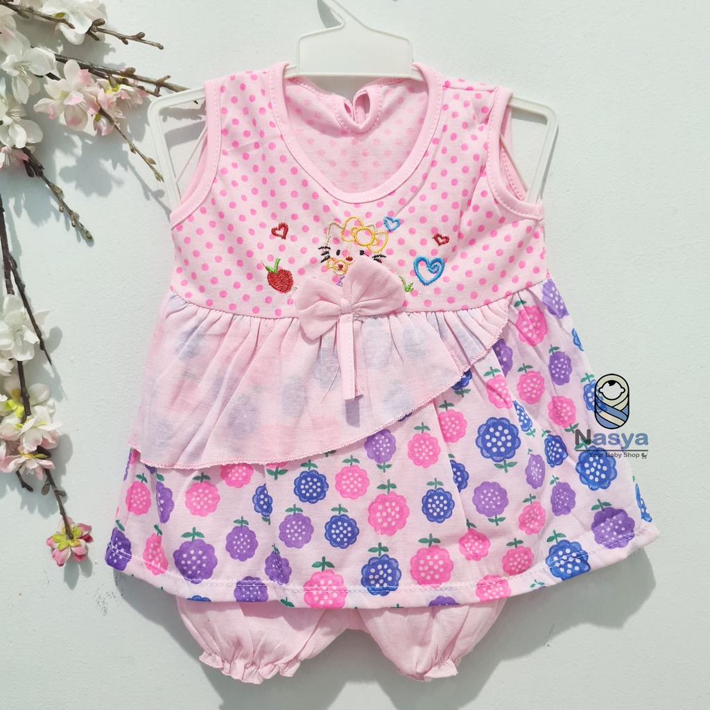 [N-050] Baju Bayi New Born Kelinci / Setelan sehari-hari anak perempuan (0-6 bulan)