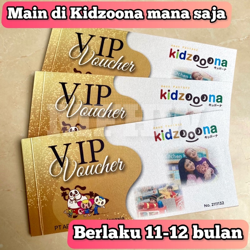 VIP Voucher KIDZOONA All Day Pass