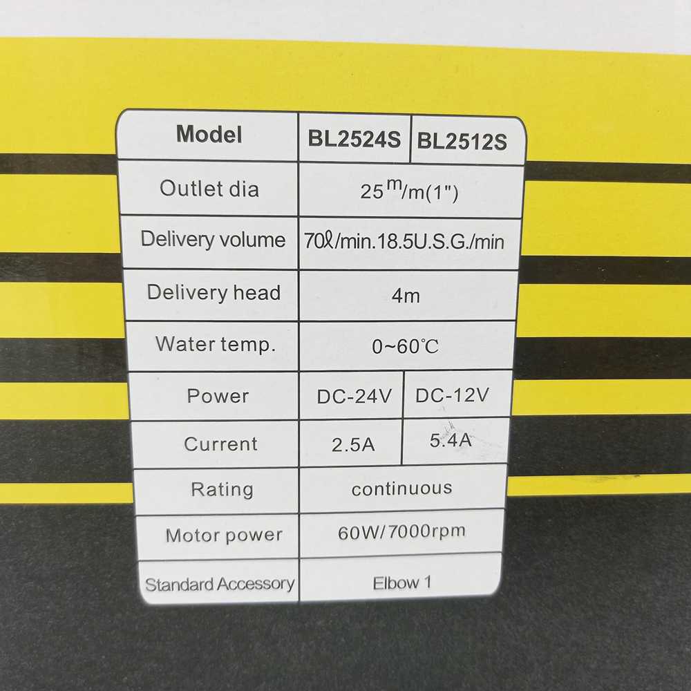 SUNSUN Pompa Air Submersible Water Bilge Pump 12V - BL-2512S ( Al-Yusi )