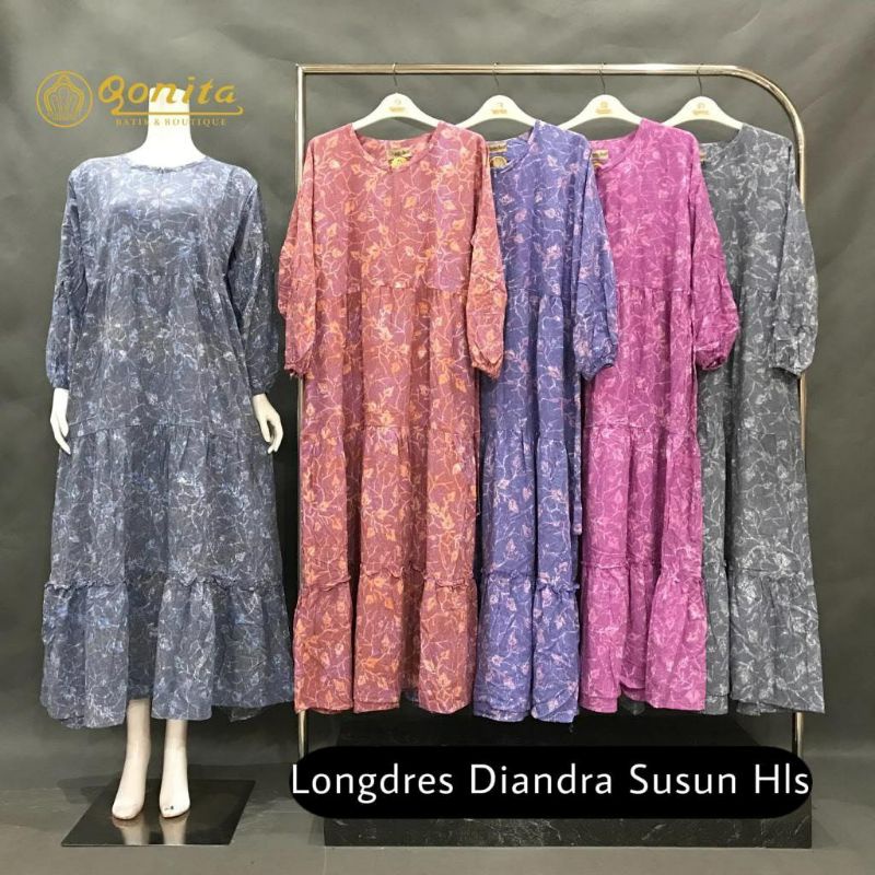 PROMO daster qonita LD diandra susun
