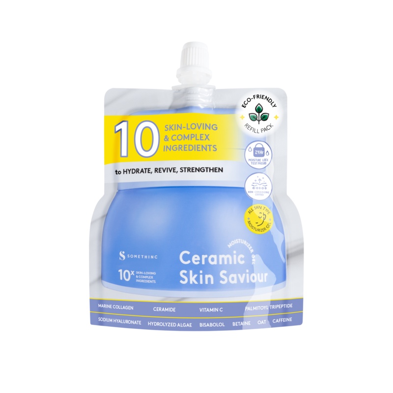 SOMETHINC (REFILL) Ceramic Skin Saviour Moisturizer Gel - Reformulated 50ML ( BIRU )