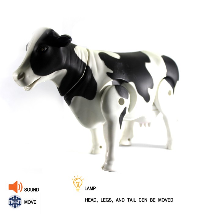 Educate Mainan Edukasi Anak Sapi Bernyanyi Dan Bergerak