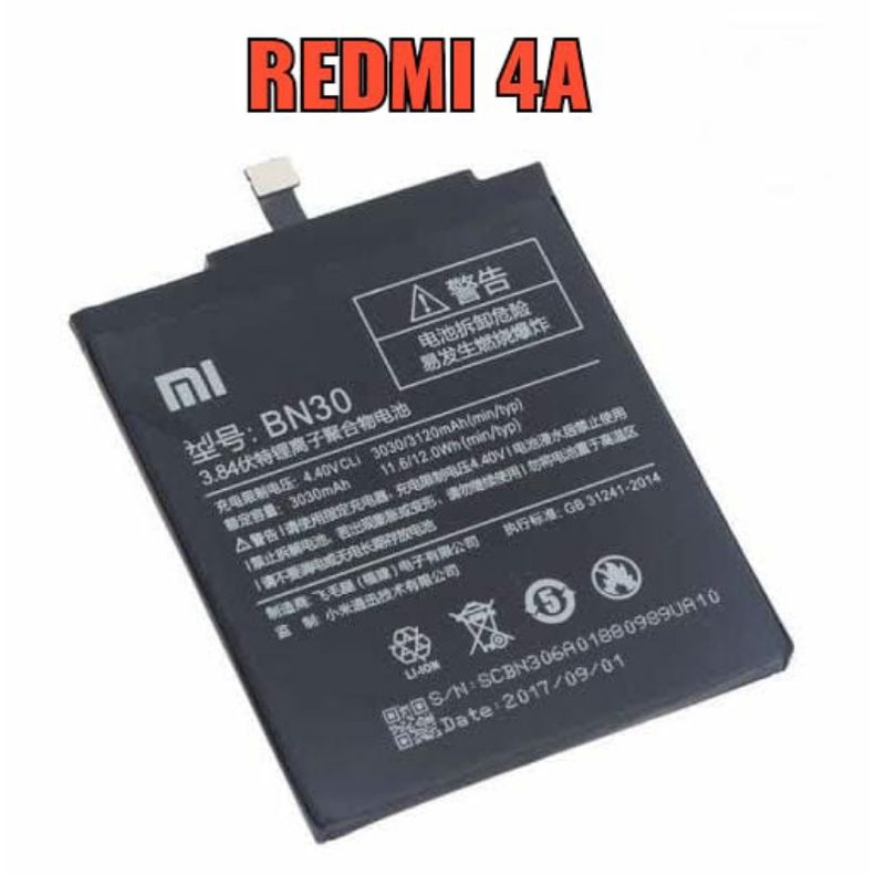 BATERAI XIAOMI BN 30 REDMI 4A BETTERAY