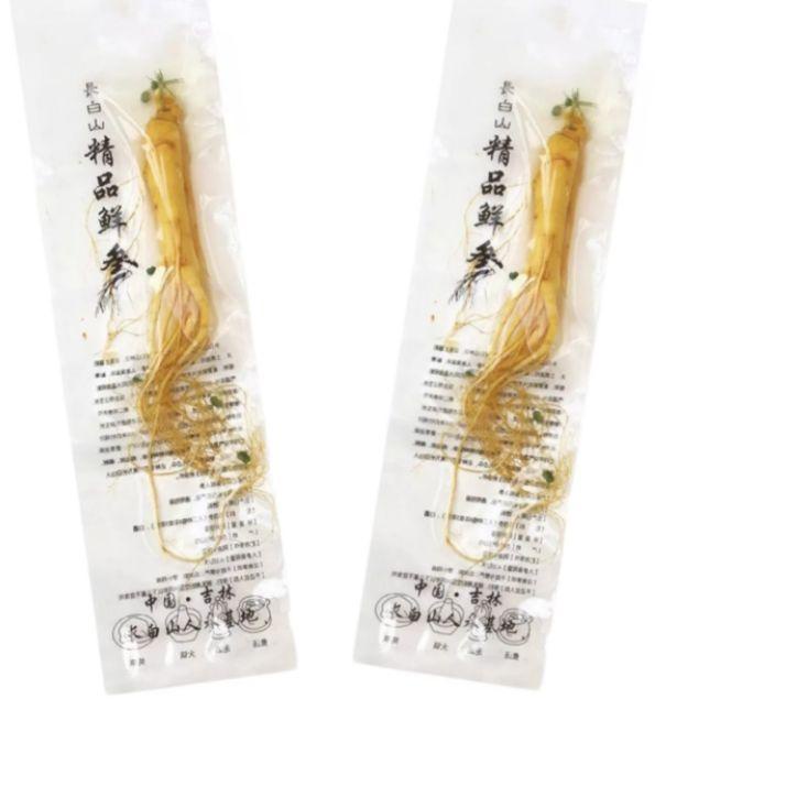 

SALE✅Ginseng Segar ukuran besar 100 gram / Fresh Ginseng root vacuum pack|KD1