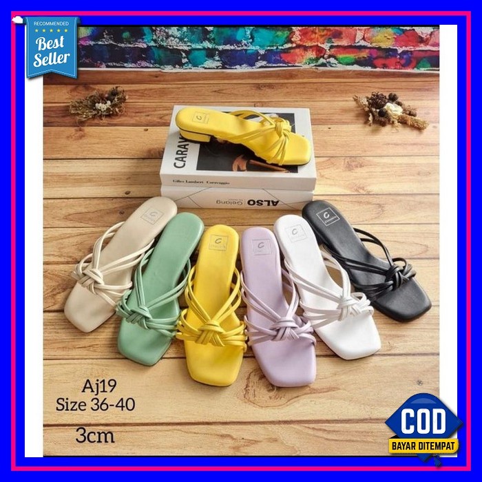 Sandal Haihils Kaca Hak Kaca Wanita High Heals Kekinian Hils Import Ha Abbushoes Aj 19 Hak Tahu Tali