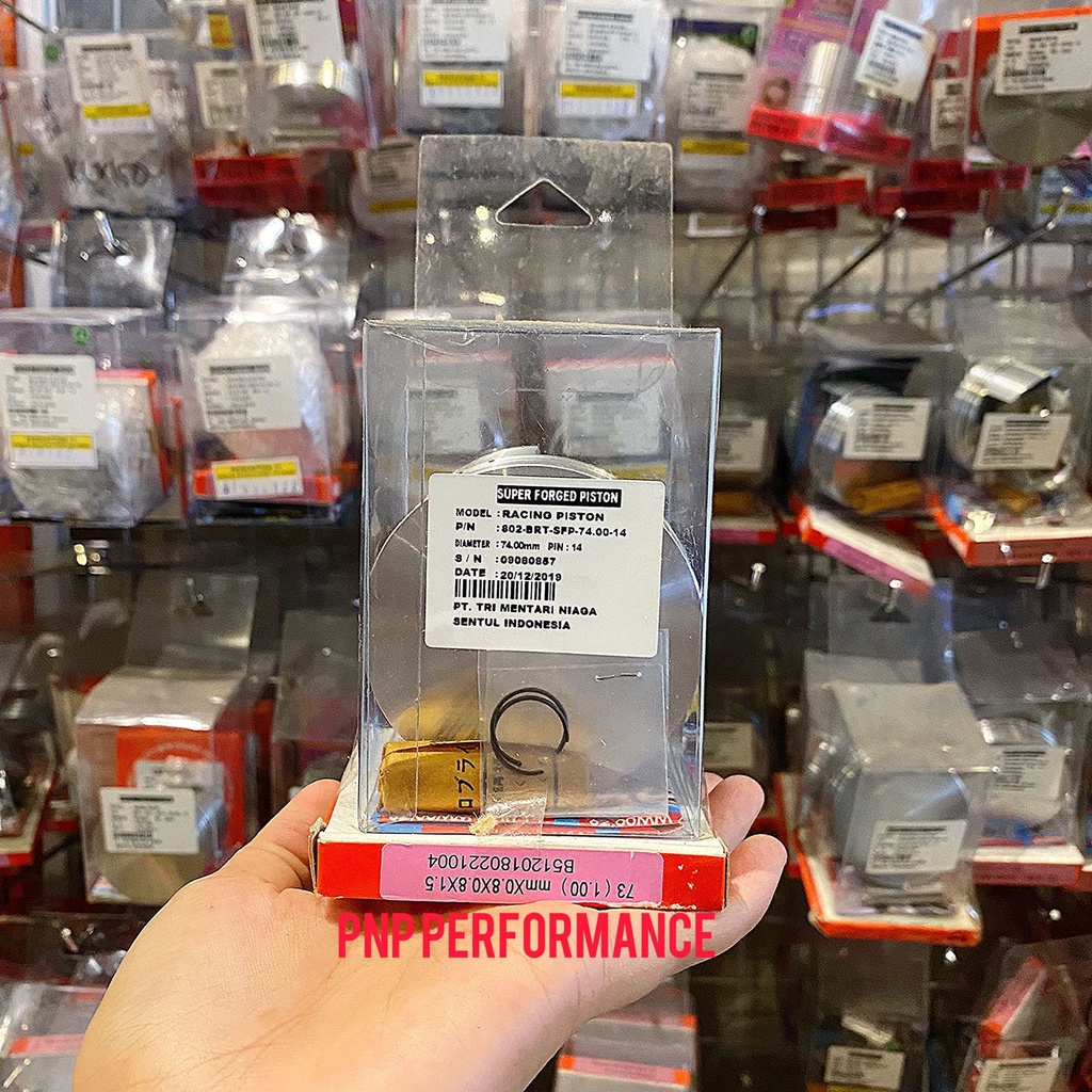 SUPER FORGED PISTON BRT 74 MM PIN 14