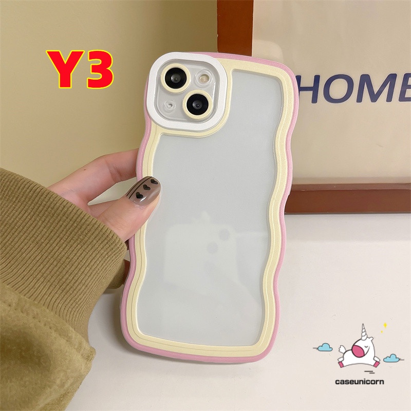 Soft Case Transparan Warna Macaron Untuk Samsung A12 A32 A13 A50 A50s A30s A52 A52s A23 A03 A03s A02s M12