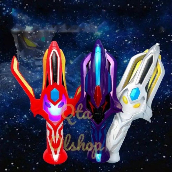 Galaxy Sparks - Senjata Ultraman Galaxy Sparks / Kado Mainan Anak - RED