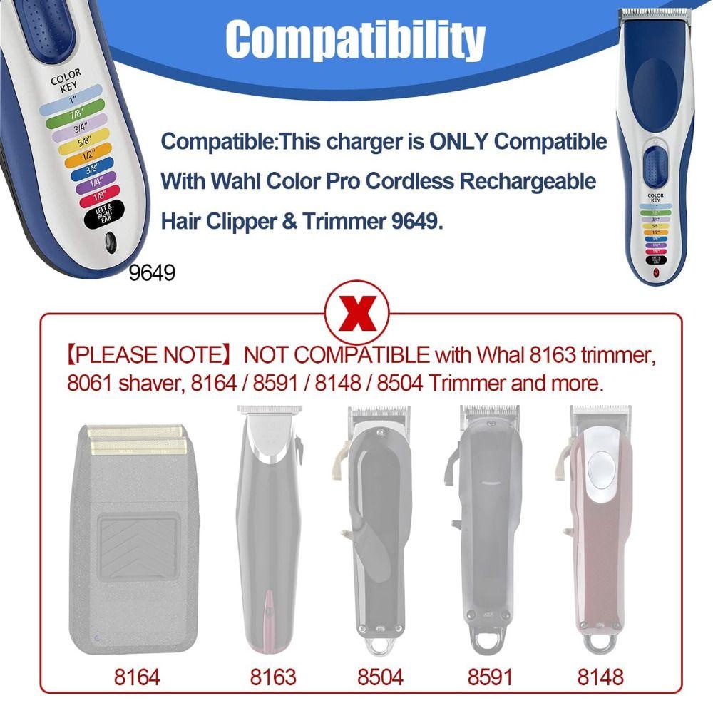 Preva Hair Clipper Charger Adaptor Kabel Pengganti Charging Dock Tahan Lama
