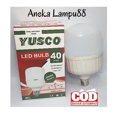 {CZ.22Oc22ᵂ} Lampu Bohlam 40 Watt TINTIN - YUSCO / Bohlam 40 watt tintin - yusco / lampu LED