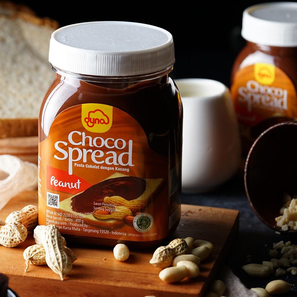 

FLASH SALE Selai Coklat Kacang - Dyna Choco Spread Peanut 400gr 