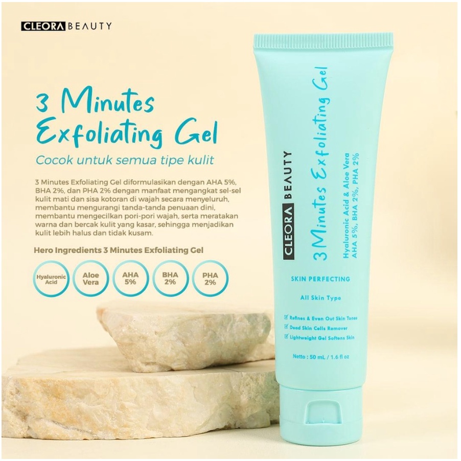 Cleora 3 Mins Exfoliating Gel