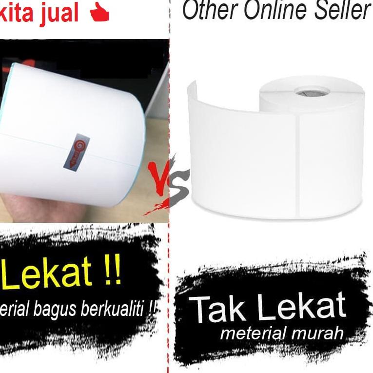 

Model Baruペ VQ - Kertas Label Bare 100 x 150 Kertas Stiker Thermal 100x150mm isi 300 pcs ... ... ...