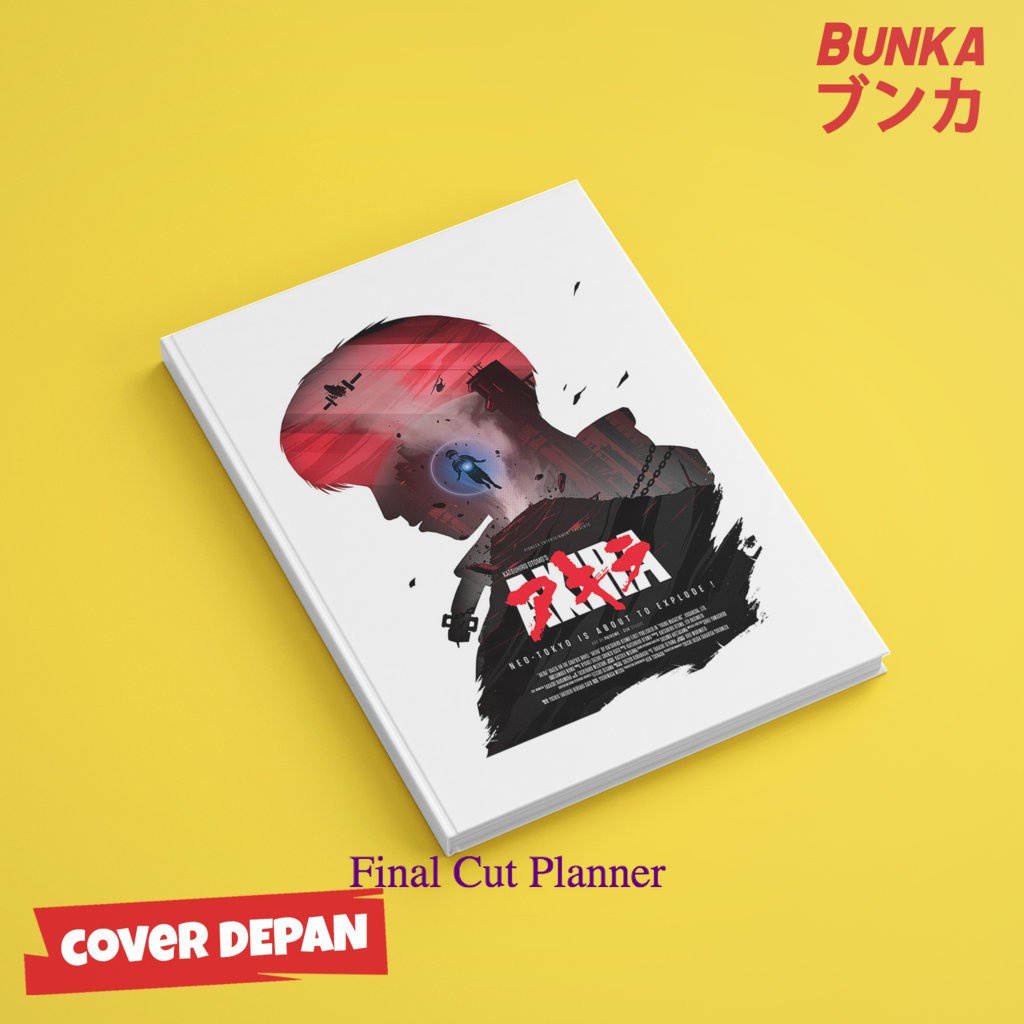 

Notebook Anime Akira 3A Hardcover A5 Buku Tulis Catatan Note Agenda Planner Jurnal .