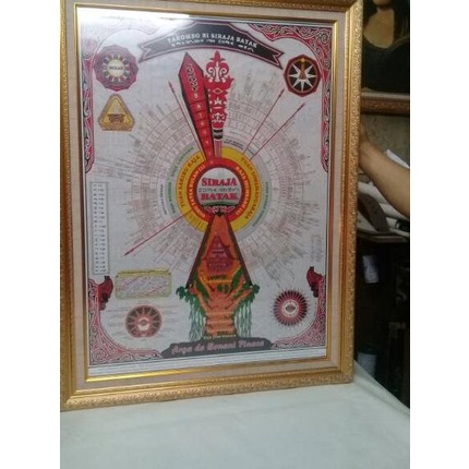 [KODE FELGR] Hiasan Dinding Poster TAROMBO Si Raja Batak lengkap semua Marga