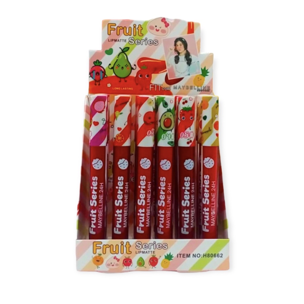 [Per Buah] Lipcream Maybelline Fruit Series Panjang 24H H80662