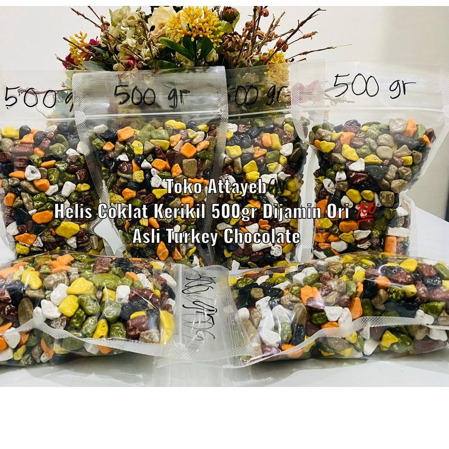 

limited STOCK!Coklat Kerikil 500gr Dijamin Original Cokelat Turkey Chocolate Helis|SQ4