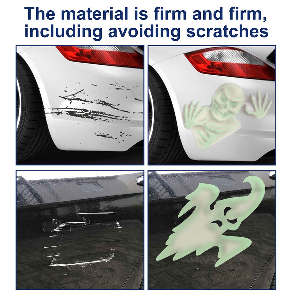 Stiker Dinding Decal Desain Halloween Model Luminous Untuk Dekorasi Bar Restoran (house2020)