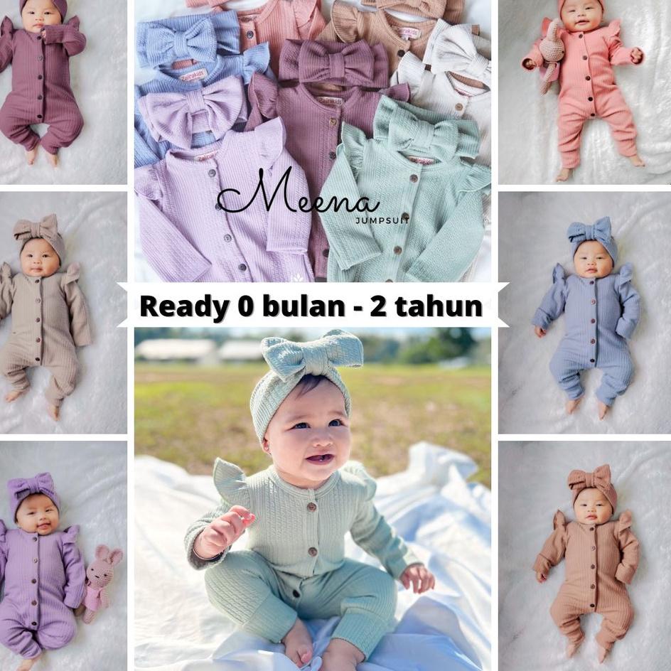 YHZN Jumpsuit Meena| Gamis Anak Perempuan terlaris Usia Newbornd -sampai 2 tahun ORIGINAL Zalira Kids 297QRFL