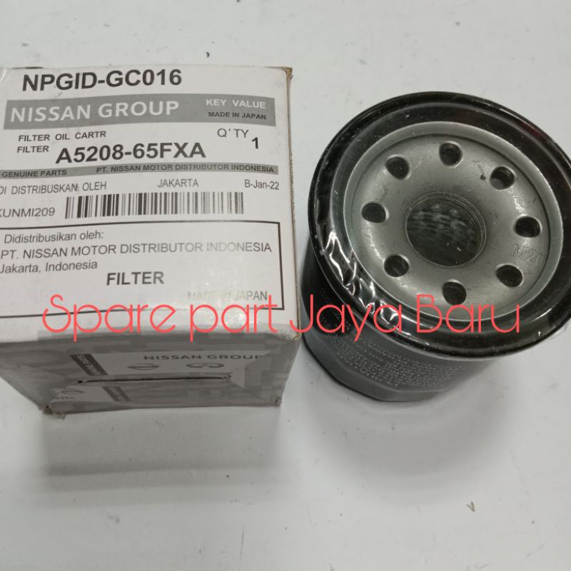 Jual Filter Oli Oil Filter Nissan Murano Elgrand E51 E52 Original