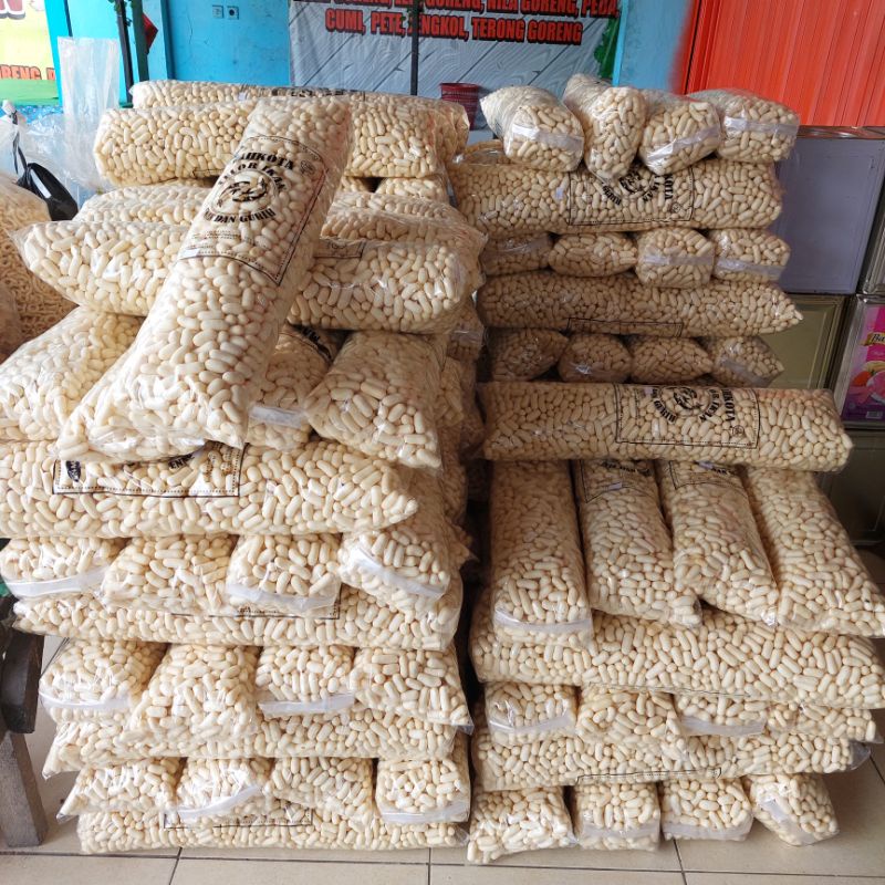 PILUS IKAN 1 BAL RENYAH GURIH SNACK KILOAN MURAH ALMA.SNACK