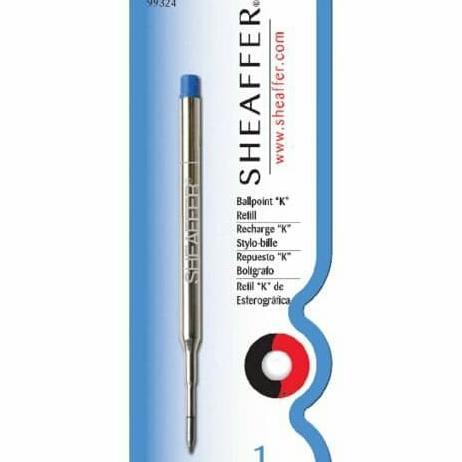 

[COD] Sheaffer Ballpoint Refill "K" Style - Blue Medium - Blister Card TERUJI Kode 261